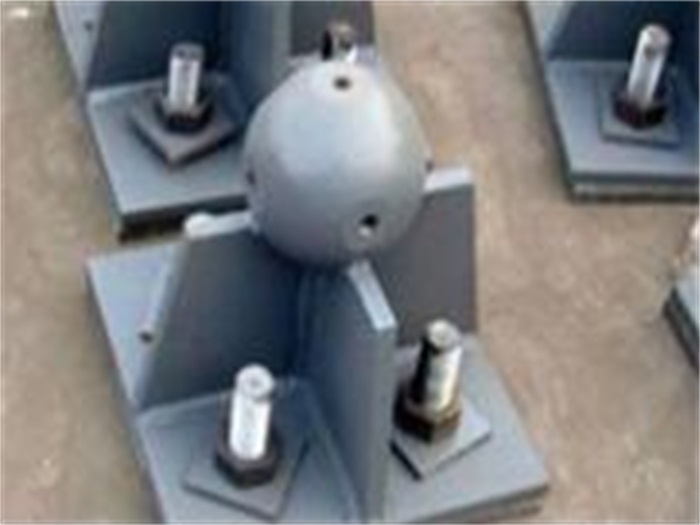 石河子螺栓球网架支座